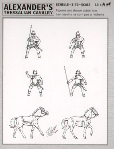 HAT Industrie HAT8048 1:72 Alexanders Thessalian Cavalry