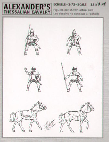 HAT Industrie HAT8048 1:72 Alexanders Thessalian Cavalry