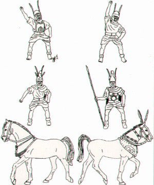 HAT Industrie HAT8054 1:72 Punic War Italian Ally Cavalry