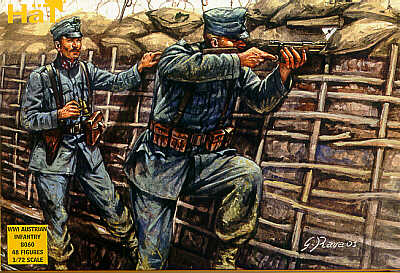 HAT Industrie HAT8060 1:72 WWI Austrian Infantry