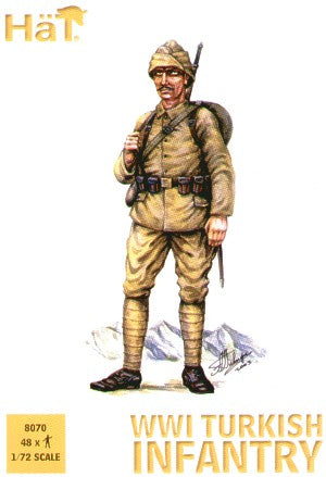 HAT Industrie HAT8070 1:72 WWI Turkish Infantry