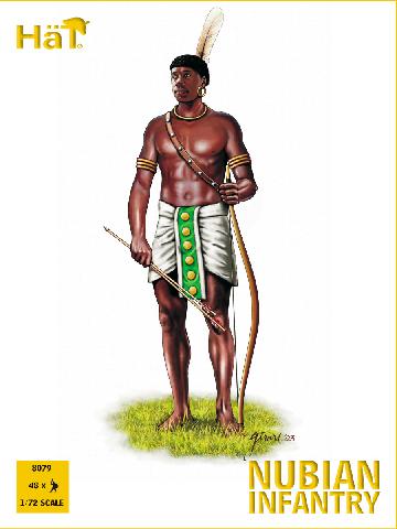 HAT Industrie HAT8079 1:72 Nubian Infantry