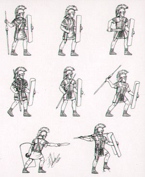 HAT Industrie HAT8082 1:72 Roman Legionaires 45 figures