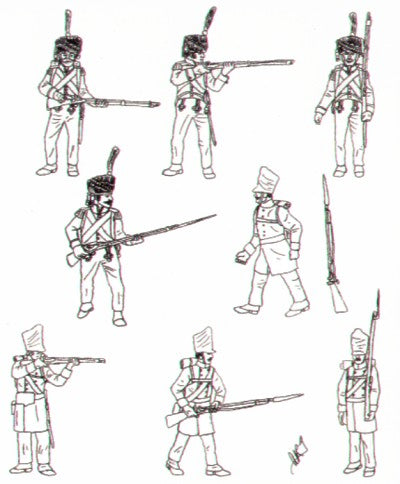 HAT Industrie HAT8097 1:72 Lutzow Freikorps and Nassau Grenadiers