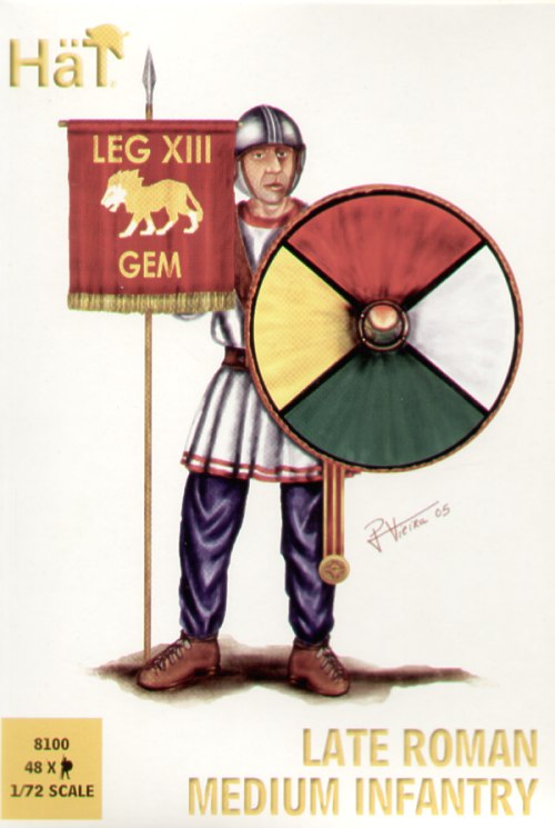 HAT Industrie HAT8100 1:72 Late Roman Light Infantry