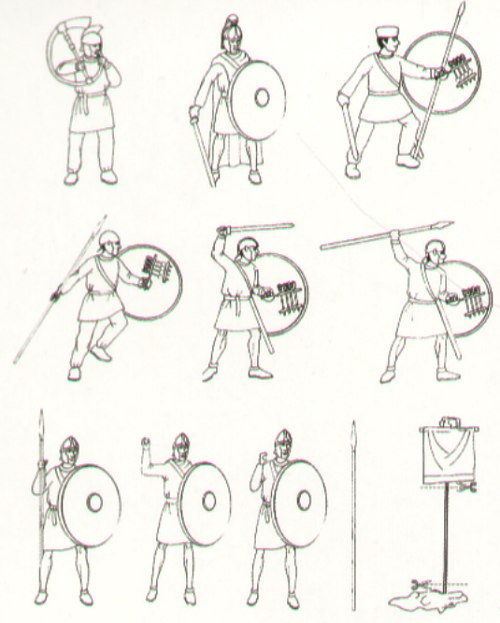 HAT Industrie HAT8100 1:72 Late Roman Light Infantry