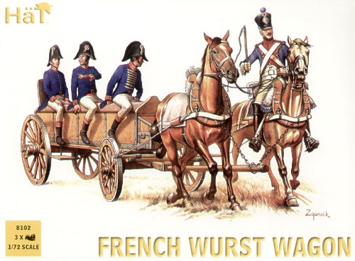 HAT Industrie HAT8102 1:72 French Wurst Wagon