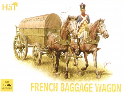 HAT Industrie HAT8106 1:72 Napoleonic French Baggage Wagon x 3
