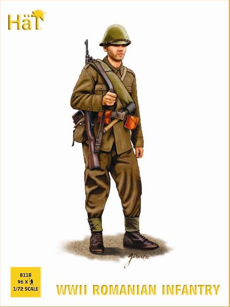 HAT Industrie HAT8118 1:72 WWII Romanian Infantry