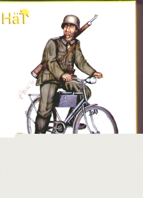 HAT Industrie HAT8119 1:72 German Infantry on bicycles