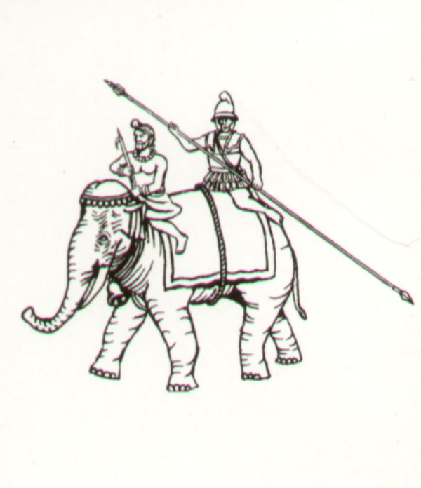 HAT Industrie HAT8141 1:72 Macedonian Elephant x 3 elephants per box.