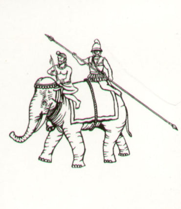 HAT Industrie HAT8141 1:72 Macedonian Elephant x 3 elephants per box.