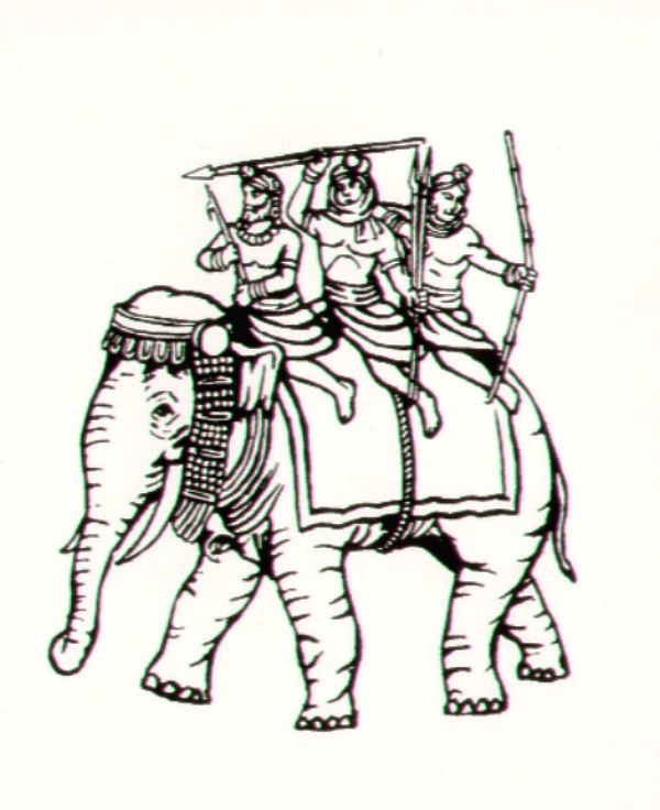 HAT Industrie HAT8142 1:72 Indian Elephant x 2 elephants per box