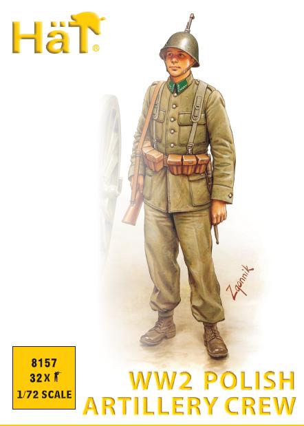 HAT Industrie HAT8157 1:72 Polish Artillery Crew