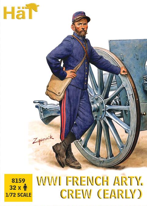 HAT Industrie HAT8159 1:72 WWI French Artillery Crew E28B