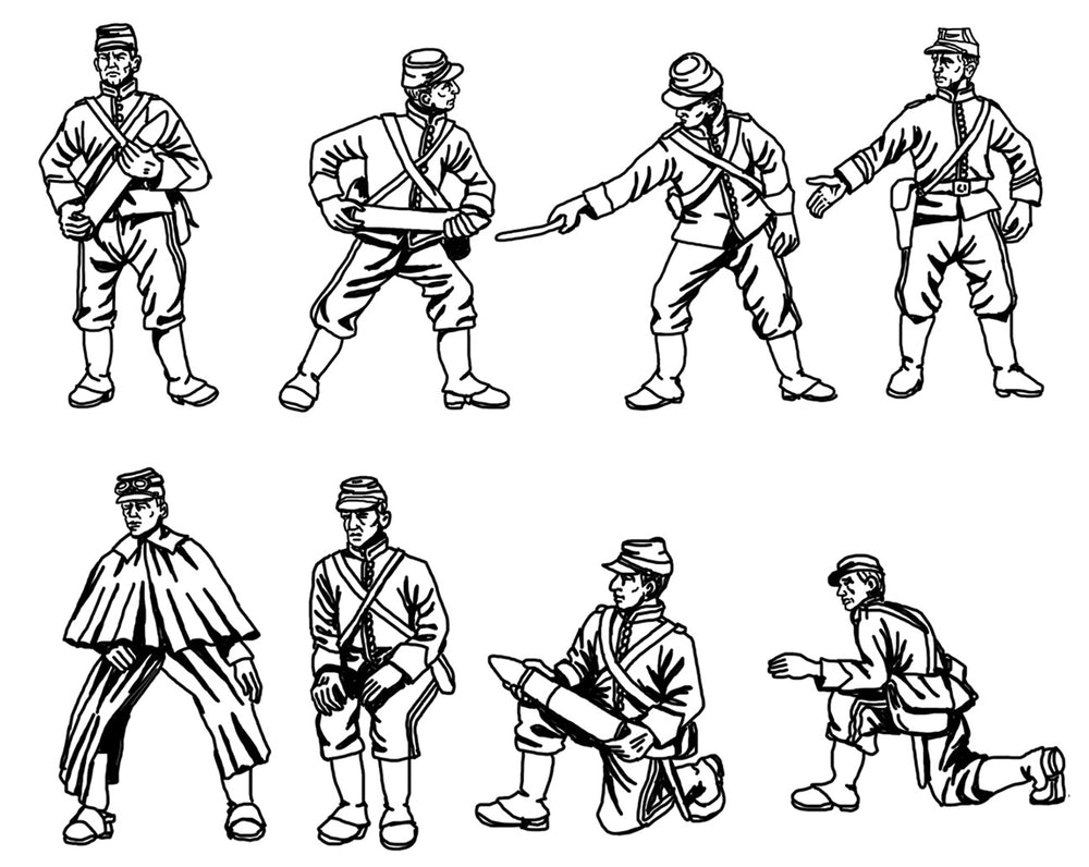HAT Industrie HAT8159 1:72 WWI French Artillery Crew E28B