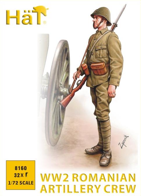 HAT Industrie HAT8160 1:72 Romanian Artillery Crew