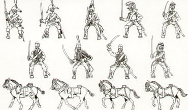 HAT Industrie HAT8178 1:72 Napoleonic Swedish Cavalry