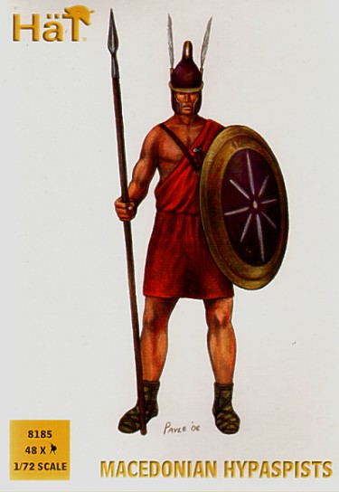HAT Industrie HAT8185 1:72 Macedonian Hypaspists x 48 figures per box