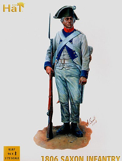 HAT Industrie HAT8187 1:72 1806 Saxon Infantry