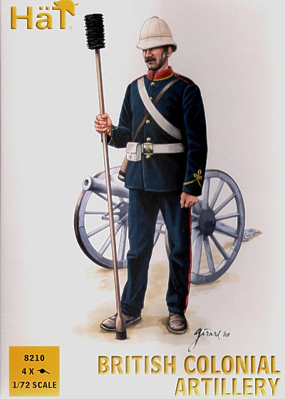 HAT Industrie HAT8210 1:72 British Colonial Artillery x 4 cannons