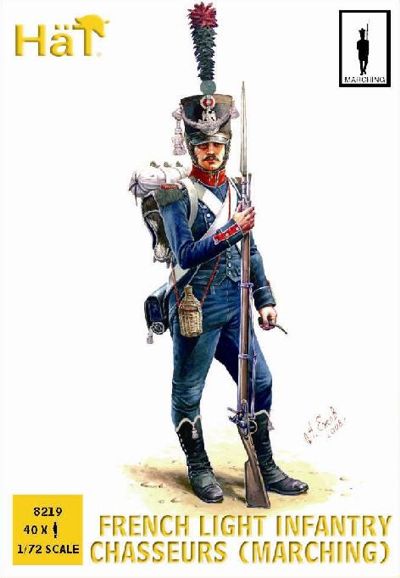 HAT Industrie HAT8219 1:72 French Chasseurs Marching