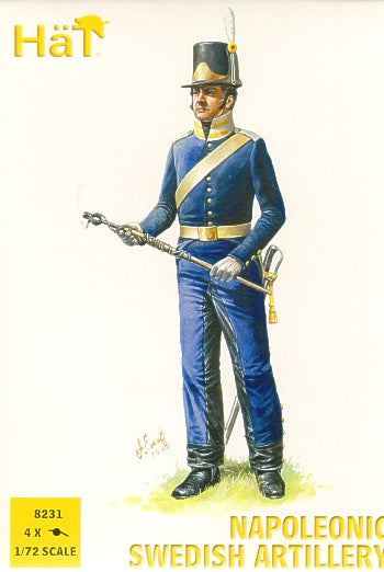HAT Industrie HAT8231 1:72 **** Napoleonic Swedish Artillery