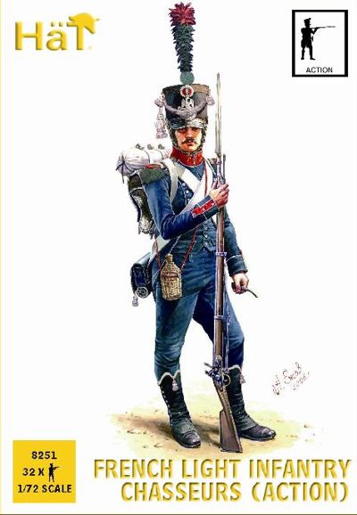 HAT Industrie HAT8251 1:72 French Chasseurs in action poses