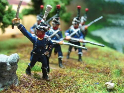 HAT Industrie HAT8251 1:72 French Chasseurs in action poses