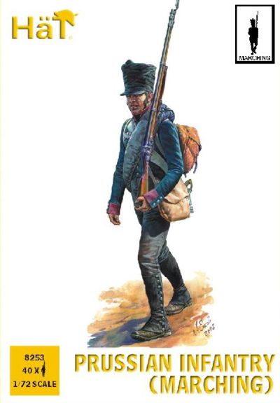 HAT Industrie HAT8253 1:72 Prussian Infantry Marching
