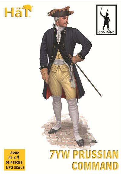 HAT Industrie HAT8282 1:72 ***Prussian Infantry, Command Seven Years War/7YW