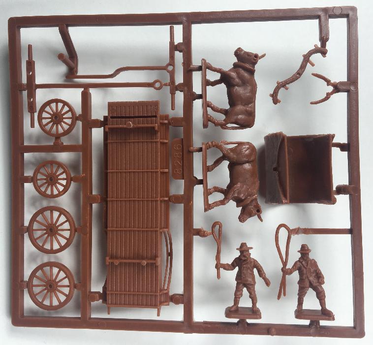 HAT Industrie HAT8286 1:72 Colonial Ox drawn Wagon