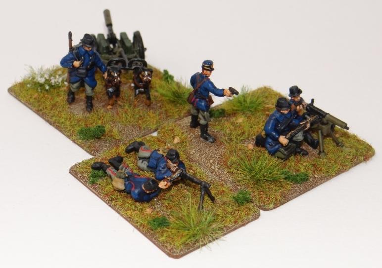 HAT Industrie HAT8291 1:72 WWI Belgian Heavy Weapons E28B