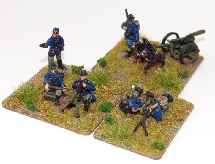 HAT Industrie HAT8291 1:72 WWI Belgian Heavy Weapons E28B