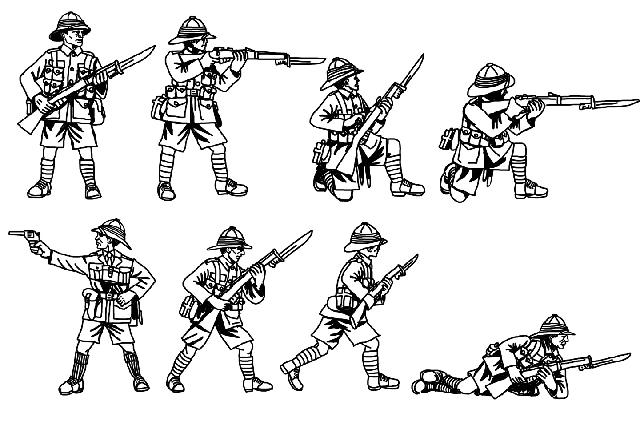HAT Industrie HAT8293 1:72 *British Infantry