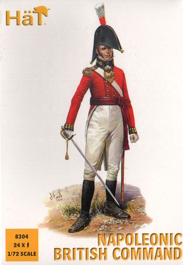HAT Industrie HAT8304 1:72 British Command Napoleonic x 24 figures