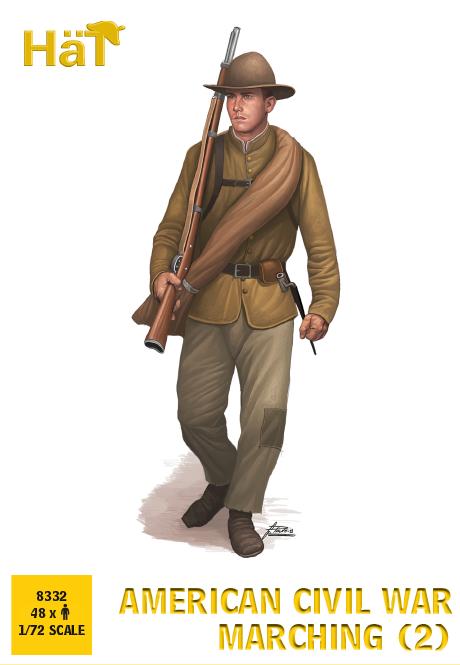 HAT Industrie HAT8332 1:72 American Civil War Marching