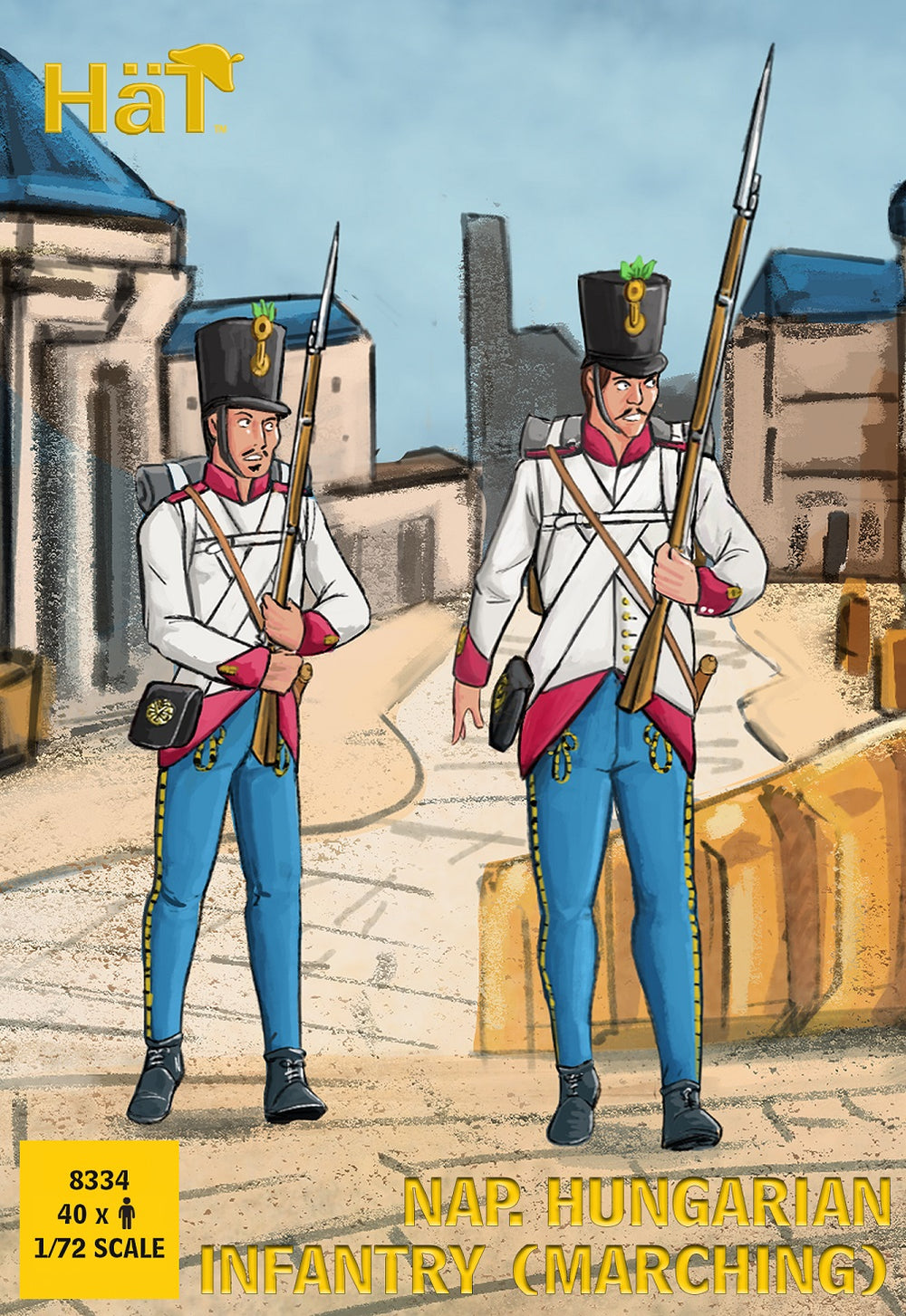 HAT Industrie HAT8334 1:72 Napoleonic Hungarian Infantry