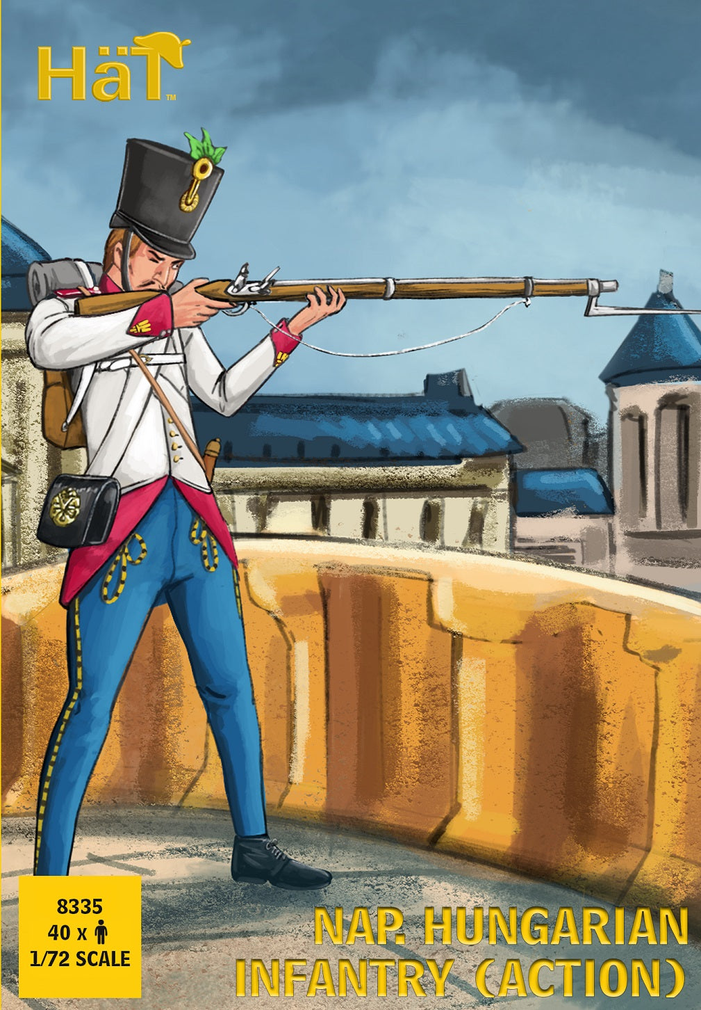 HAT Industrie HAT8335 1:72 Napoleonic Hungarian Infantry