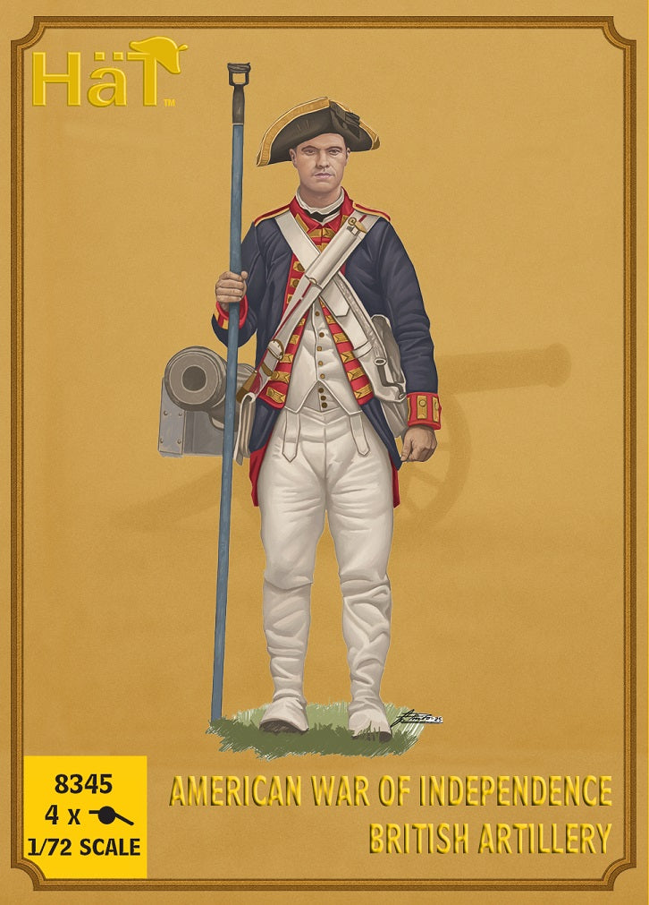 HAT 8345 AWI British Artillery 1:72