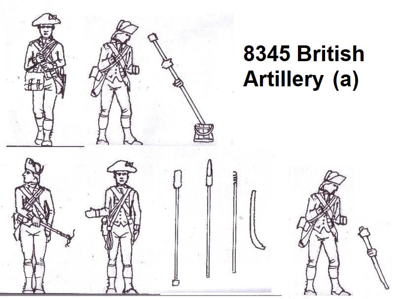HAT 8345 AWI British Artillery 1:72