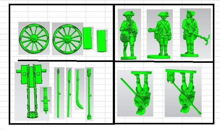 HAT 8345 AWI British Artillery 1:72