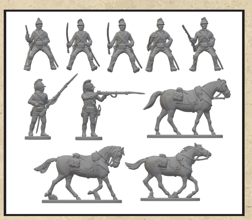 HAT Industrie HAT8346 1:72 American War of Independence American Cavalry