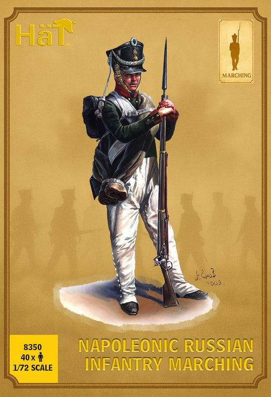 HAT 8350 Napoleonic Russian Infantry Marching 1:72