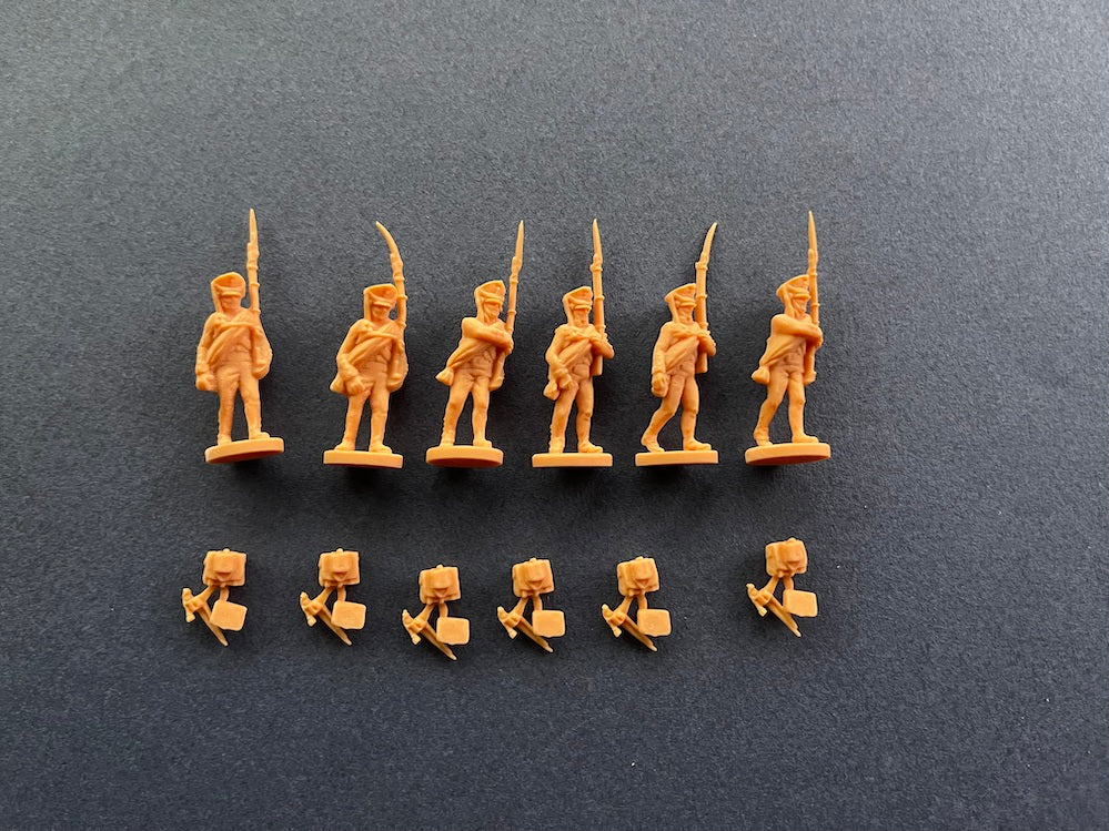 HAT 8350 Napoleonic Russian Infantry Marching 1:72