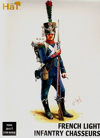 HAT Industrie HAT9304 1:32 French Light Infantry Chasseurs x 18 figures per box