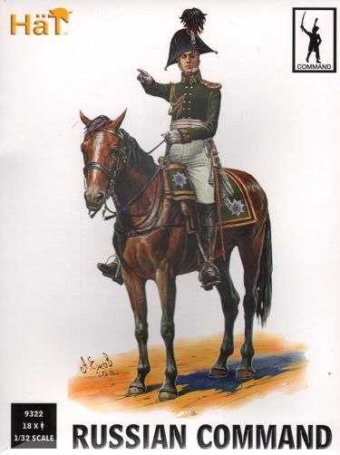 HAT Industrie HAT9322 1:32 Russian Command x 18 figures