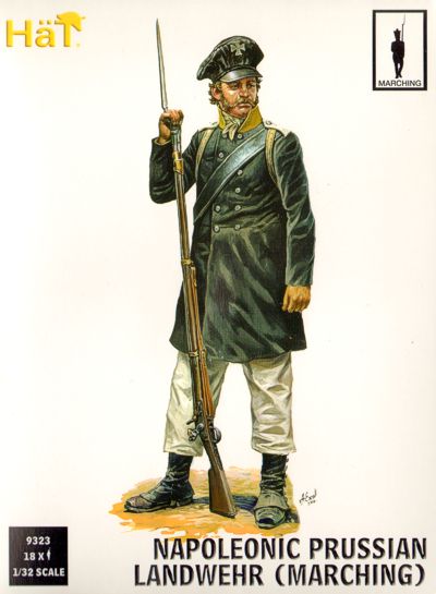 HAT Industrie HAT9323 1:32 Prussian Landwehr Marching