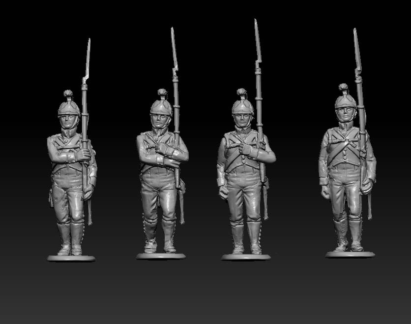 HAT Industrie HAT9326 1:32 Napoleonic Austrian Marching