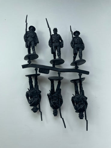 HAT 9337 ACW Confederate Marching Set 2 (Light Grey) 1:72 1:32